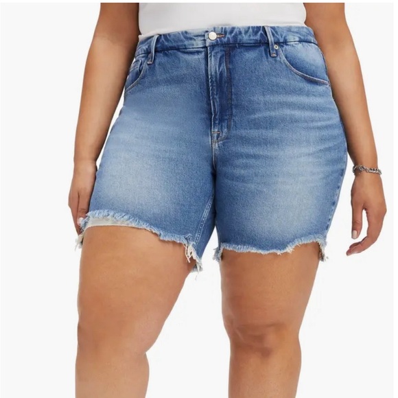 Good American Jean shorts size 15 - Picture 2 of 8